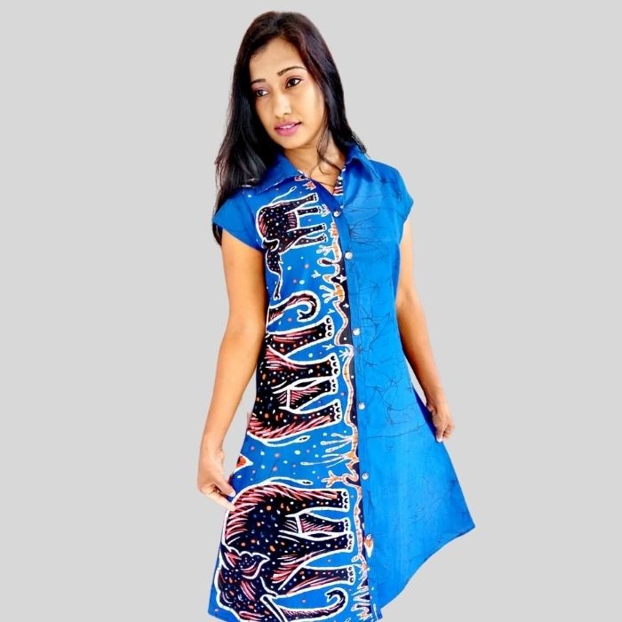 Ladies High Quality Custom batik frocks high quality Traditional ...