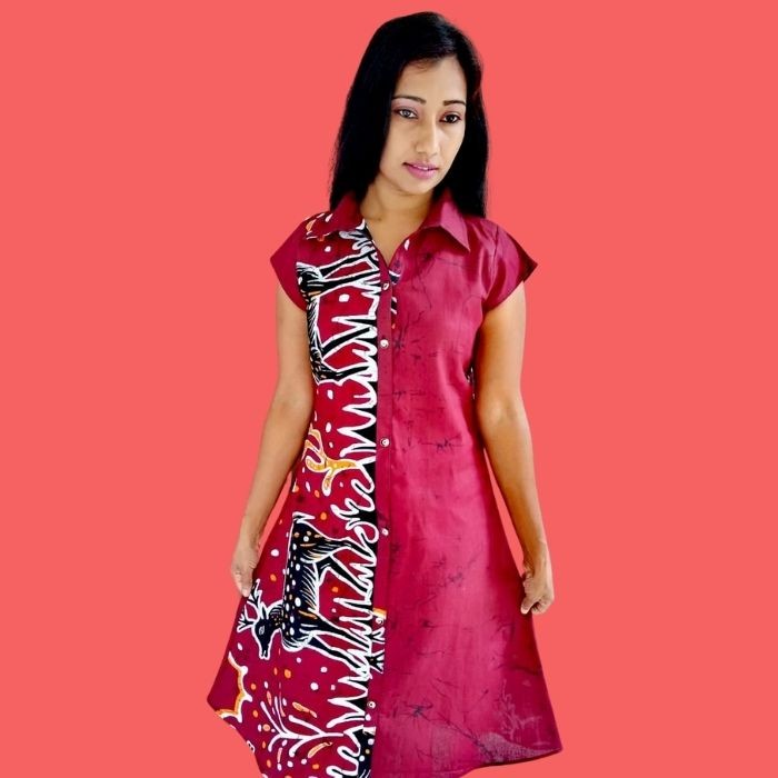 Ladies High Quality Custom batik frocks high quality Traditional ...