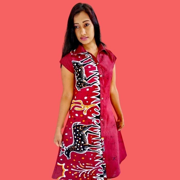 Ladies High Quality Custom batik frocks high quality Traditional ...